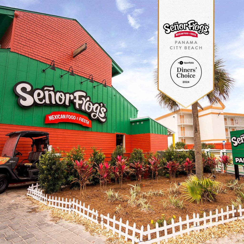 Señor Frog's frontage on Front Beach Road