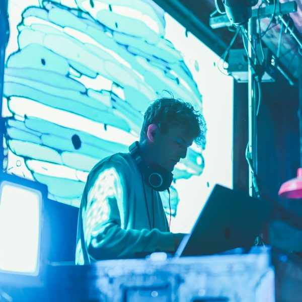 DJ blue screen, PCB Spring Break 2026