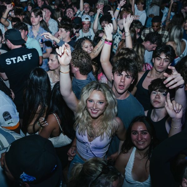 Crowd facing camera, PCB Spring Break 2026