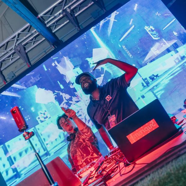 DJ blue red, PCB Spring Break 2026