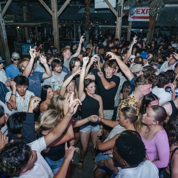 Crowd facing camera, PCB Spring Break 2026