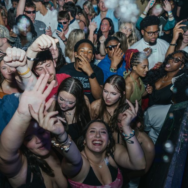 Crowd girl cheering, PCB Spring Break 2026