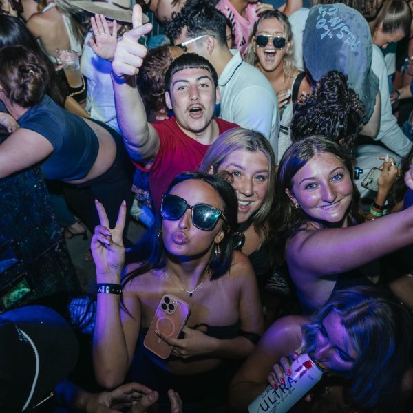 Crowd selfie style, PCB Spring Break 2026