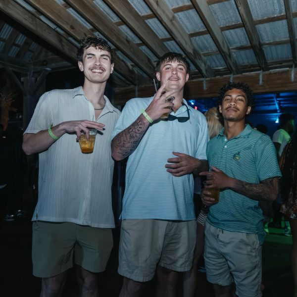 Three guys, PCB Spring Break 2026
