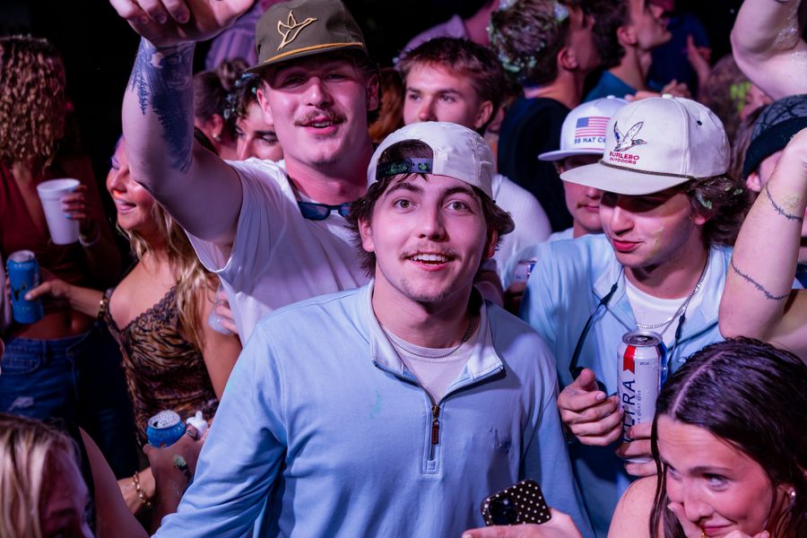 Friends and crowd at PCB Spring Break 2026, Thursday, March 5, 2026